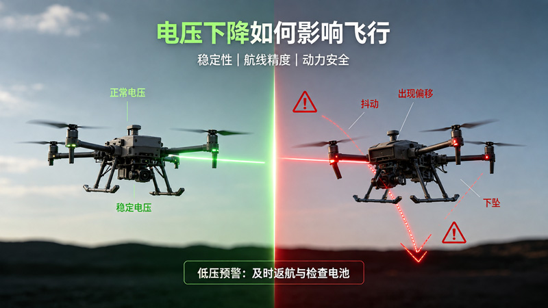 无人机电池压降（Voltage Sag）是什么，怎么判断和解决