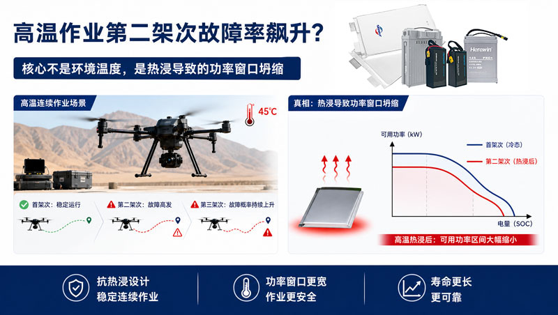 高温作业第二架次故障率飙升？核心不是环境温度，是热浸导致的功率窗口坍缩